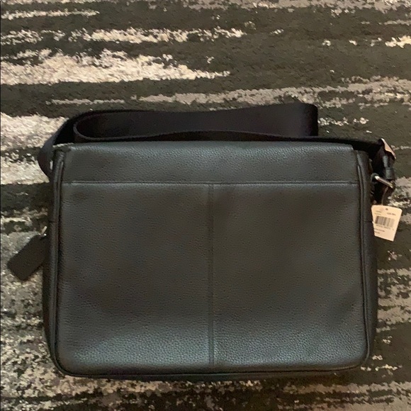 Coach Mens Pebbled Metropolitan Courier - Picture 3 of 4